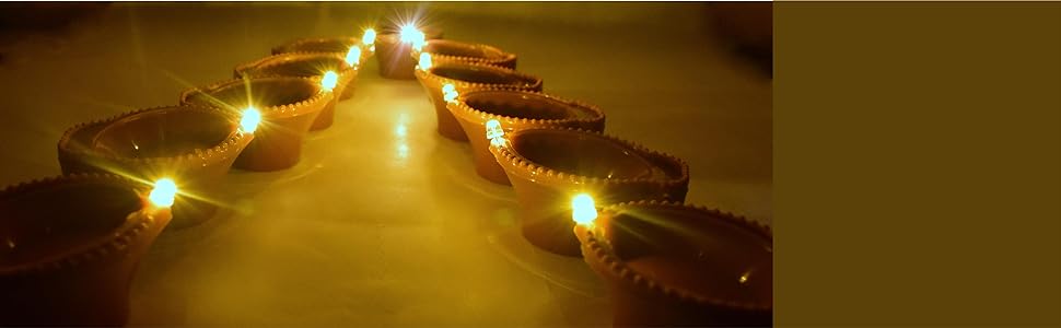 AquaSense Smokeless  Diyas      ( 12 PICS )