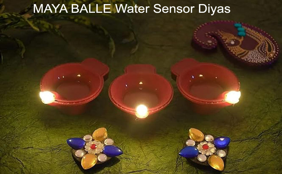 AquaSense Smokeless  Diyas      ( 12 PICS )