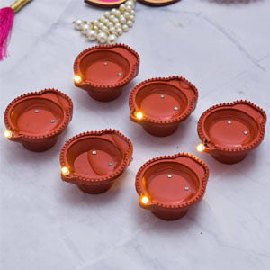 AquaSense Smokeless  Diyas      ( 12 PICS )