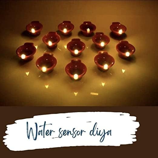 AquaSense Smokeless  Diyas      ( 12 PICS )