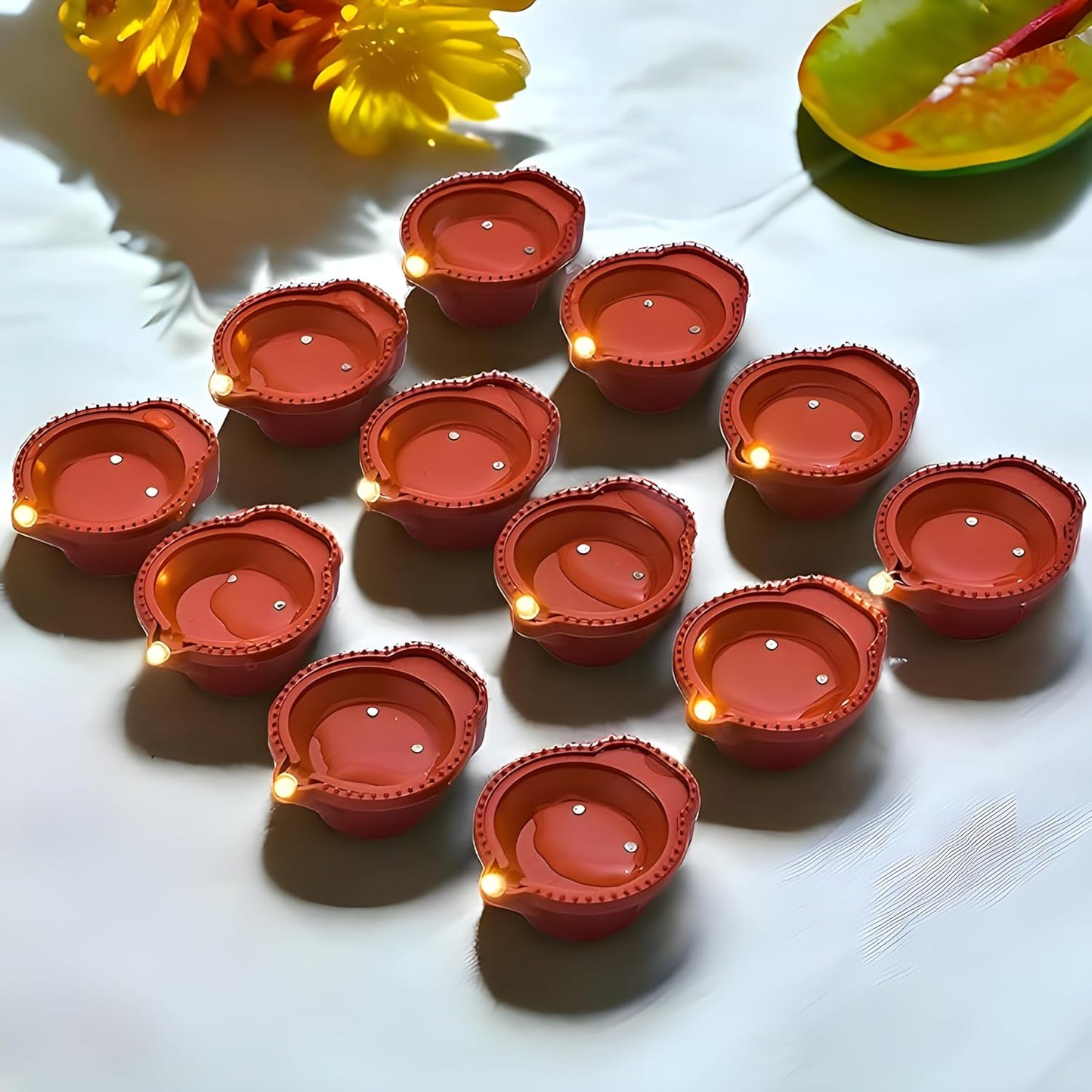 AquaSense Smokeless  Diyas      ( 12 PICS )