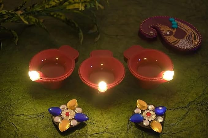 AquaSense Smokeless  Diyas      ( 12 PICS )